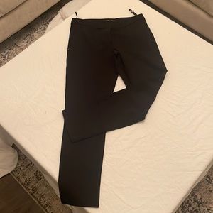 Amanda Chelsea black dress pants with zippered pockets in front, size 8